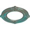 Ekena Millwork Benson Ceiling Medallion (Canopies up to 6 1/8"), 11 1/8"OD x 6 1/8"ID x 5/8"P, Copper Green Patina CM11BNCGS - alternate 4